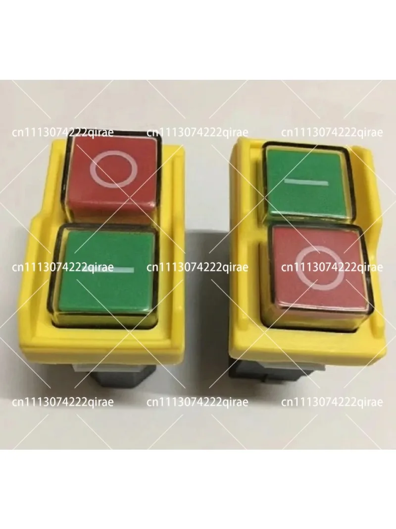 4 Pins Waterproof Electromagnetic Push Button Switch ON OFF Start Stop for Grinding Machine 250VAC 8(6)A