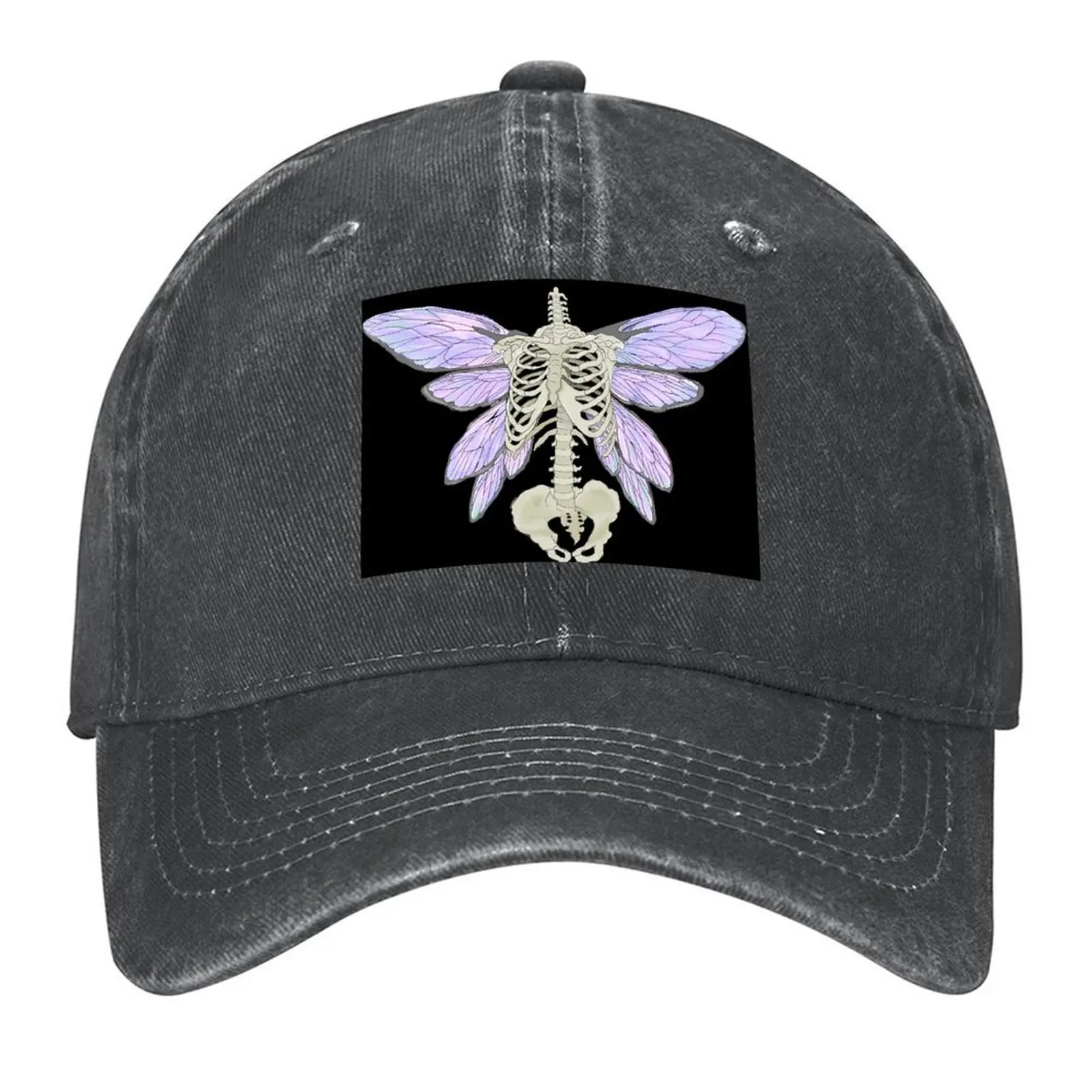 

Skeleton fairy Baseball Cap Golf Cap Vintage New Hat Sun Hat For Children Men's Hats Women's
