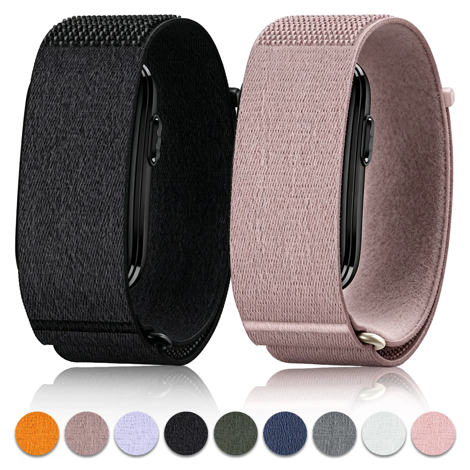 Breathable Nylon Band Armband For Garmin CIRQA Smart Band Adjustable Sports Wristband For Garmin CIRQA Smart Size S/Size L  Band