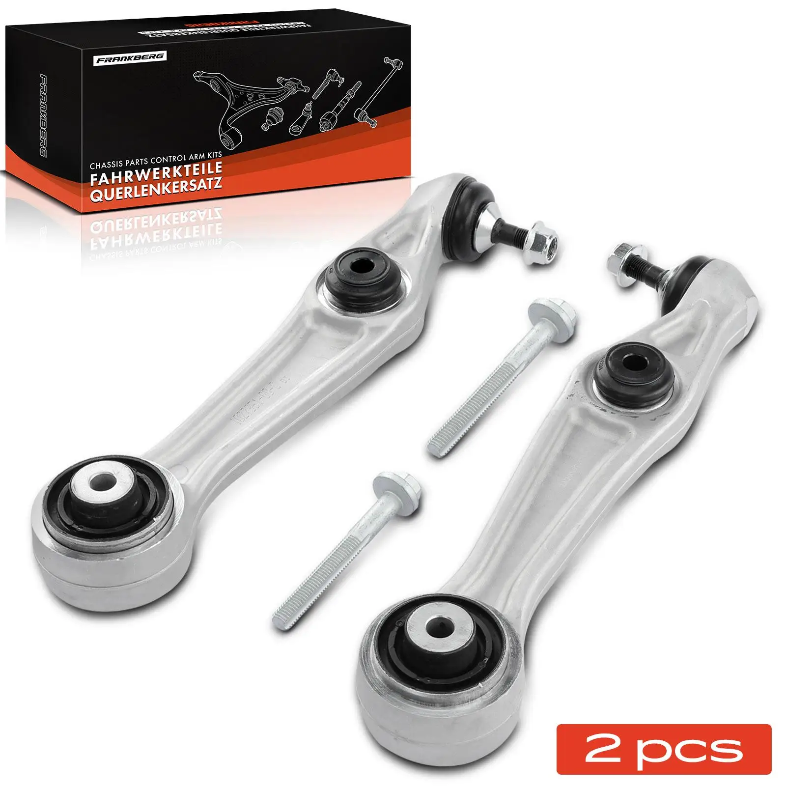 Frankberg 2-delige draagarmset vooras onder voor Tesla Model S 5YJS Model X 5YJX 2012-2021 104895100C
