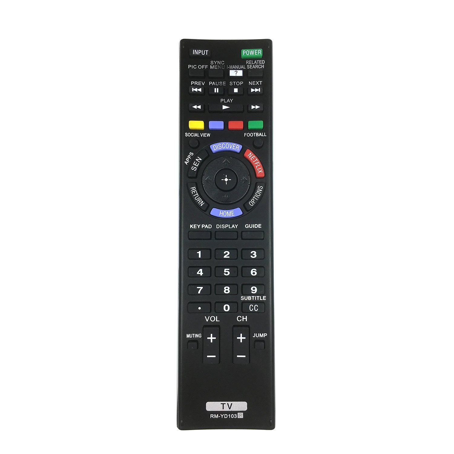 New RM-YD103 For Sony LCD TV Remote Control RM-YD102 RM-YD035 RM-YD075 KDL-32W700B KDL-42W700B KDL-60W630B KDL-40W590B