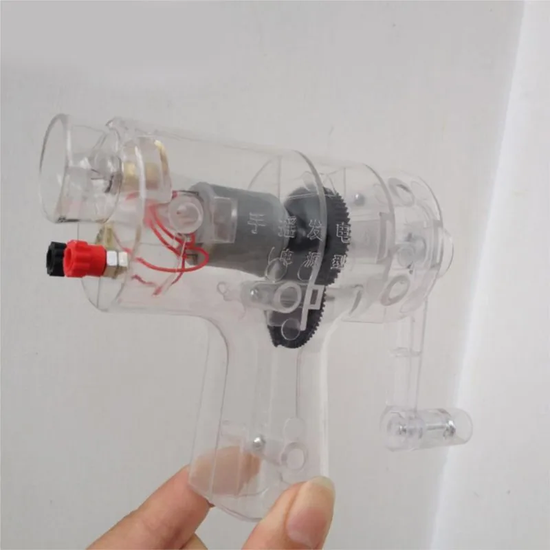 Miniature Hand Generator Energy Converter Power Generator Physics Experimental Teaching Equipment School Teaching Instrument