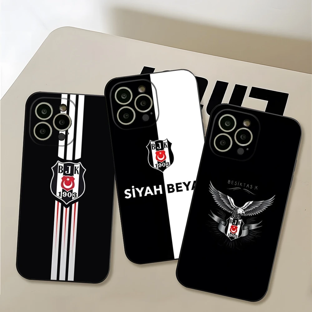 Модный чехол для телефона Besiktas BJK для Iphone 15 Pro Max 14 Pro 16 Plus 13 Mini 11 12 Xr X Xs 7 8 Plus, задняя крышка