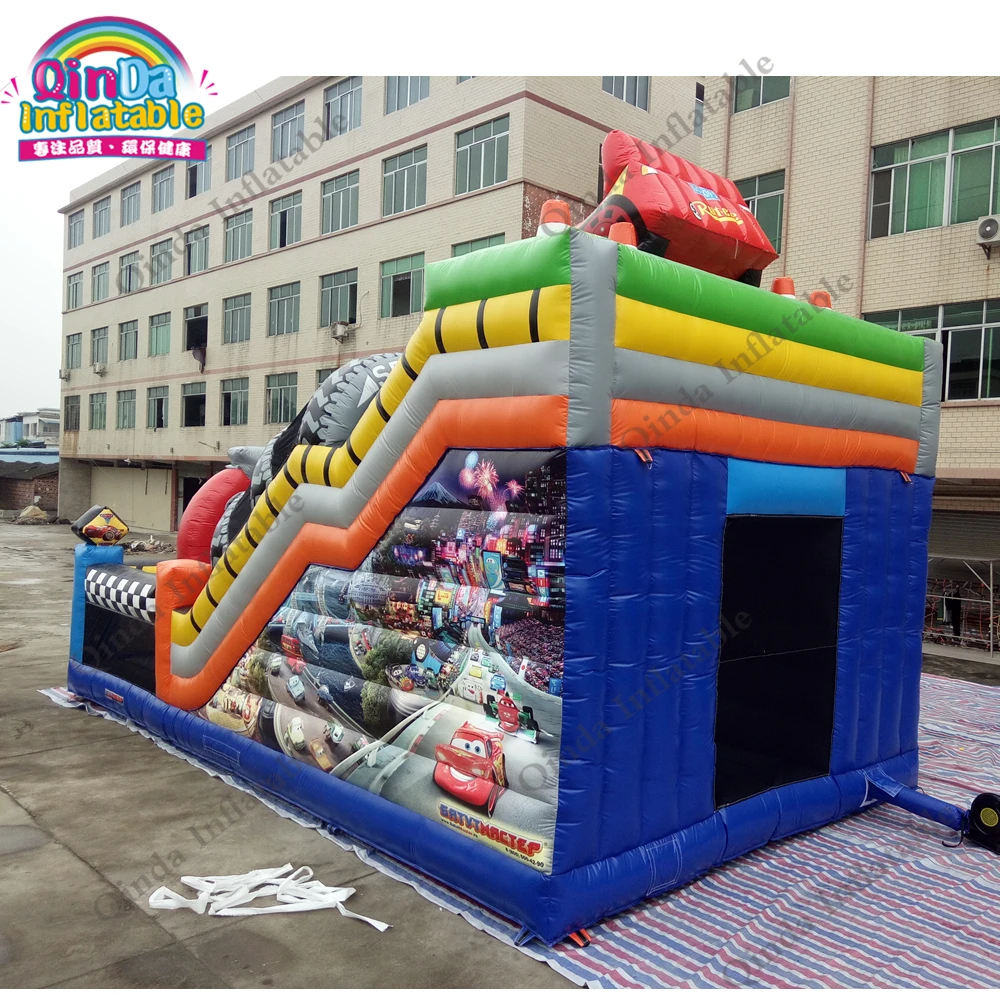 Modern Design Construction Truck Inflatable Bounce House For Sale