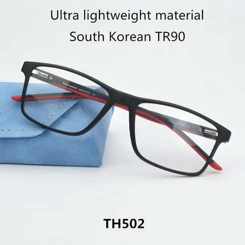 Imagen 2 del producto TAG Hezekiah monturas de gafas ópticas hombres Anti luz azul y juego antiradiación TR90 montura de gafas gafas de lectura para mujeres