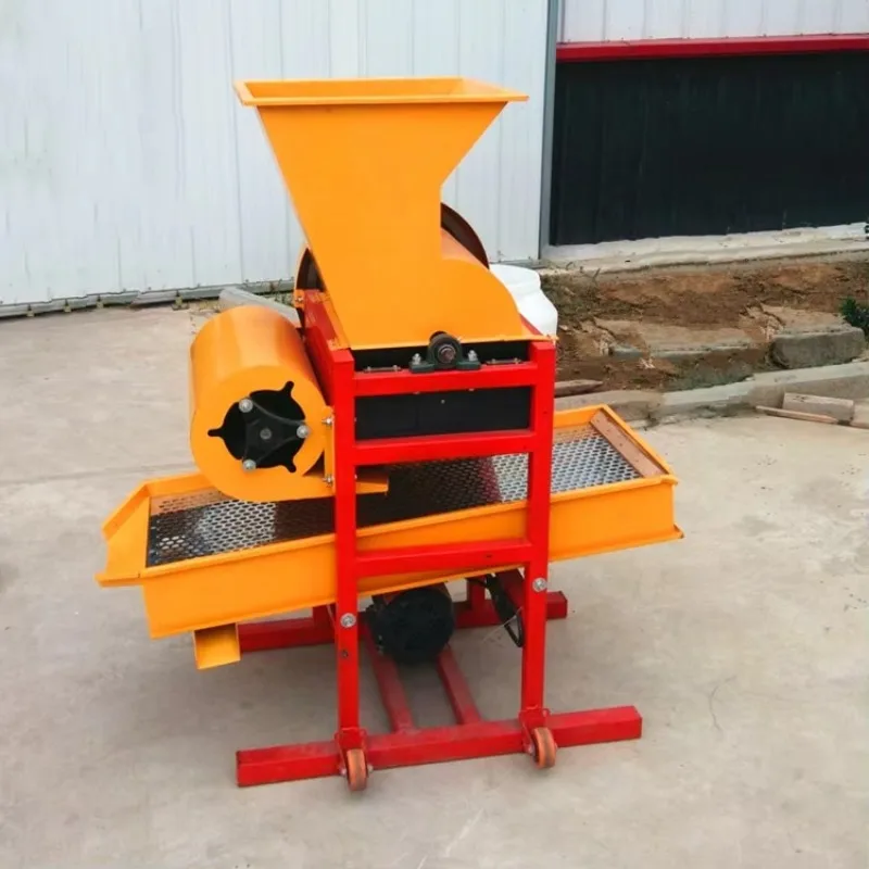 Most Popular Blower Clean Peanut Husker Machine High Quality Rapeseed Dry Fruit Peanut Sheller