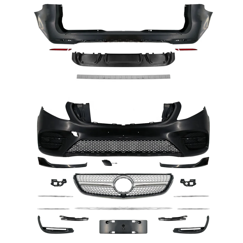 for  Mercedes-Benz V-Class W447 2016-2022 Regular Version Upgraded to Sports Surround Kits