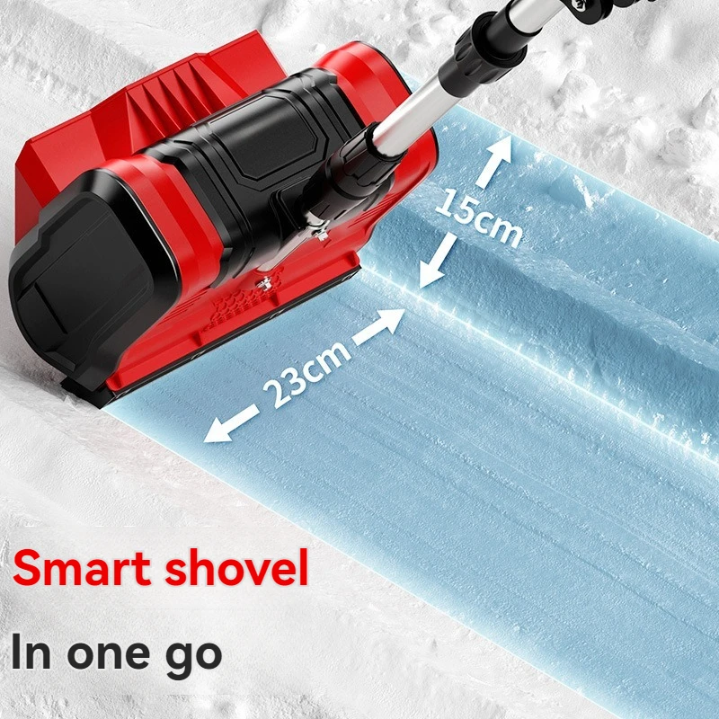 

21V Electric Snow Shovel And Snow Machine Handle Rotatable And Extendable Road Snow Tool