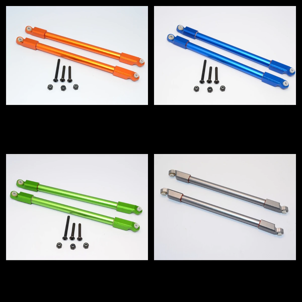 

АЛЮМИНИЕВЫЕ ЗАДНИЕ Верхние ЧАСТИ ШАССИ ССЫЛКИ GPM для AXIAL YETI Rock Racer