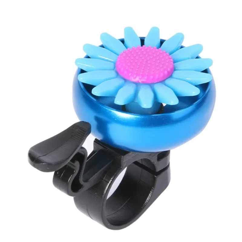 Children Bicycle Bell Chrysanthemum Sunflower Shape Ring Aluminum Alloy Bicycle Accessories Bike Horn