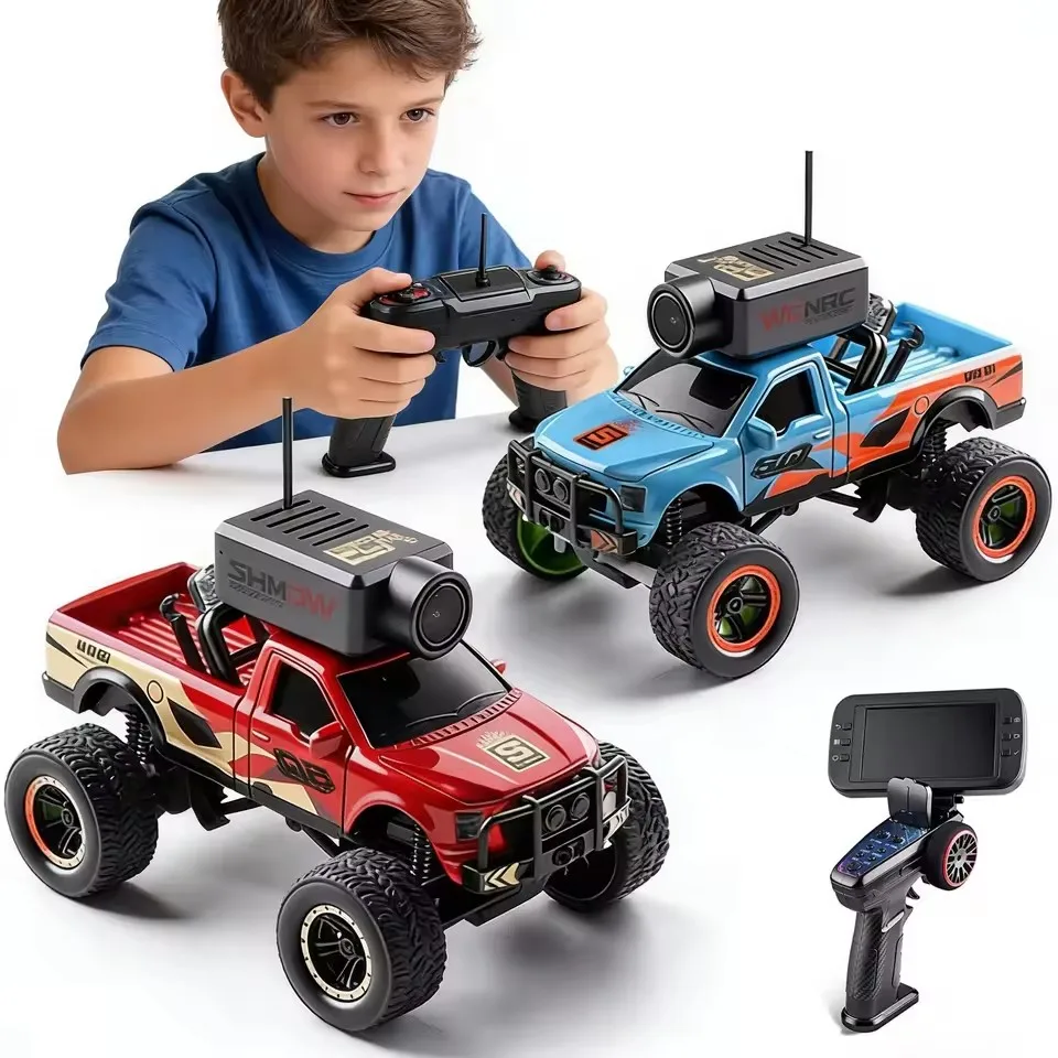 

1:64 MINI 2.4G APP Remote Control WIFI FPV Car Full Scale Remote Control Climbing Car Image Transmission Drift Car RC Toy Gift
