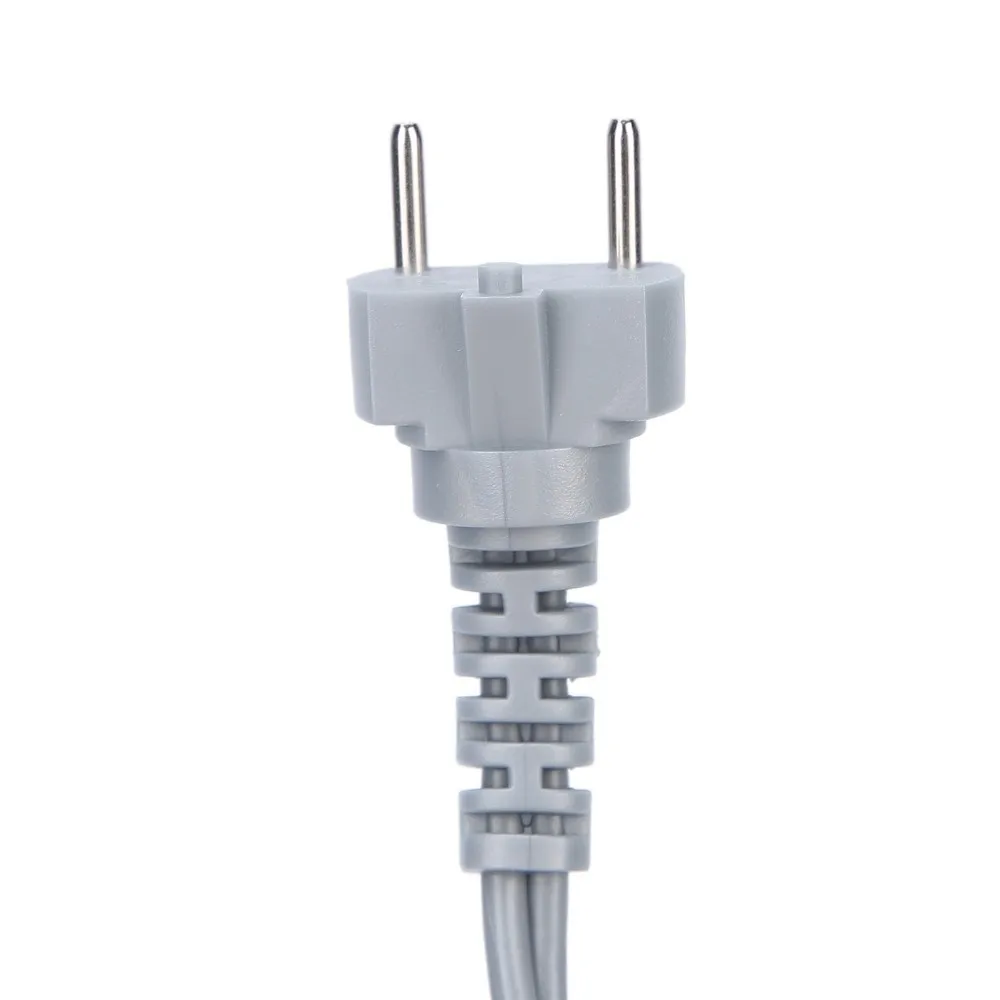 3-Plug Nail Drill Handpiece Cord Black Color Easy Installation Disassembly Handpiece Cord Power Cable Replacement Accessory