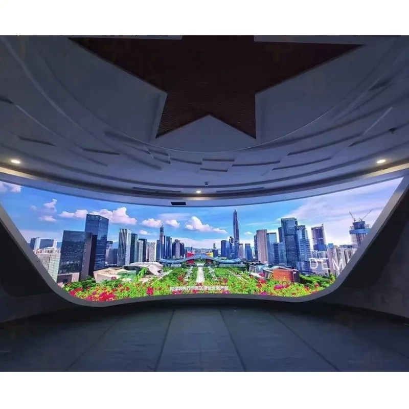 【bets】P1.25 P1.53 P1.86 P2 P2.5 P3 P4 P6 P8 Flexible LED Indoor Curved Display Billboard Sphere Ball Screen For Elevator & Wayfi
