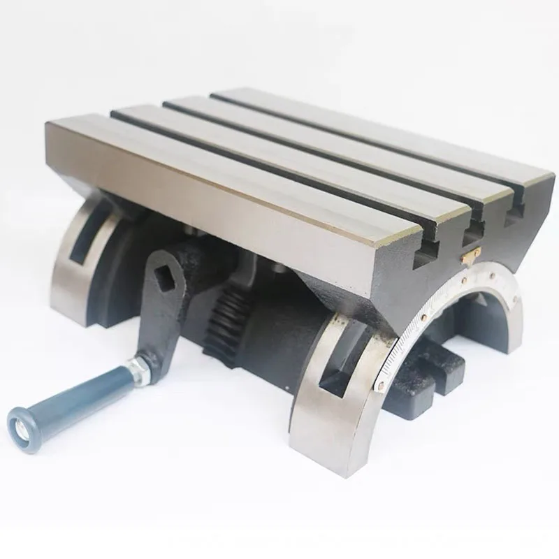 7 inch milling machine angle adjustable angle precision table