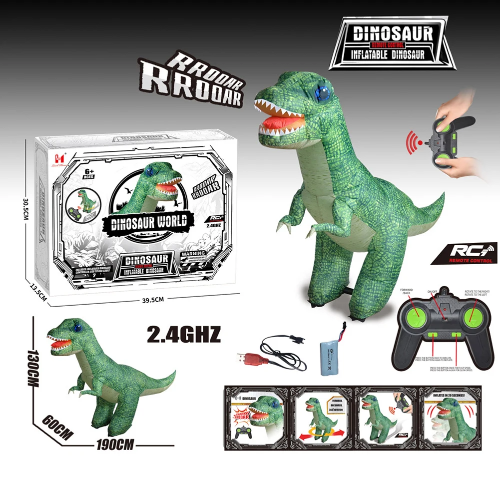 RC elektrisch wandelen T-Rex speelgoed USB oplaadbaar realistisch elektrisch T-Rex dinosaurusspeelgoed RC gigantische dinosaurus voor kinderen jongens meisjes geschenken