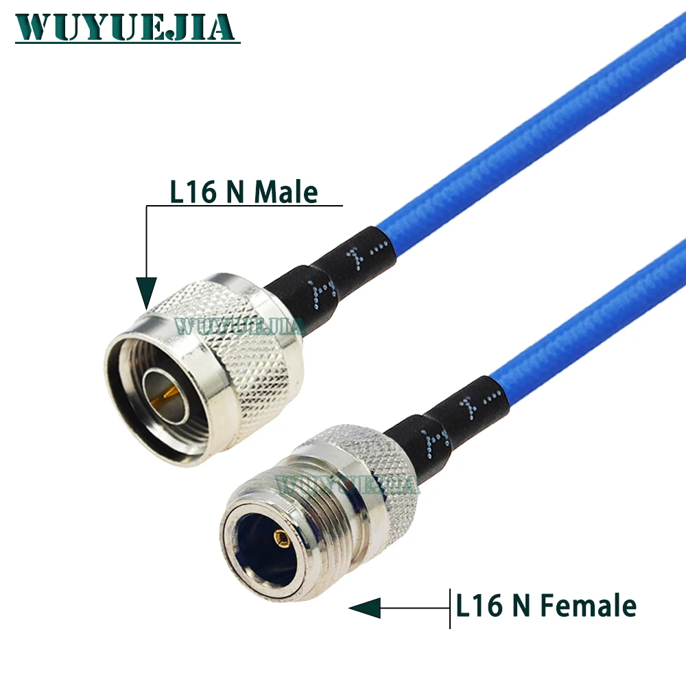 

Semi-Felxible RG402 Cable L16 N Male Plug to N Female Jack Connector 0.141" RF Coaxial Cable 50ohm High Frequency Test Cable