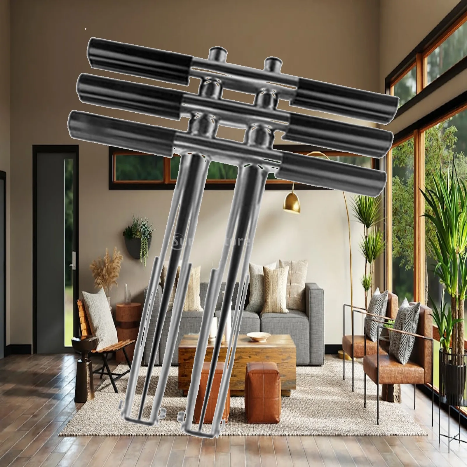 Pontoon Boat Ladder Folding Steps Extra Wide Pedals Removable Easy Install