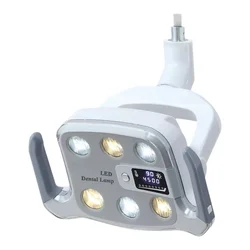 Dual Color LED Dental Oral Implant Lamp Shadowless Touch Button Adjustable Color Temperature Infrared Induction SL1027