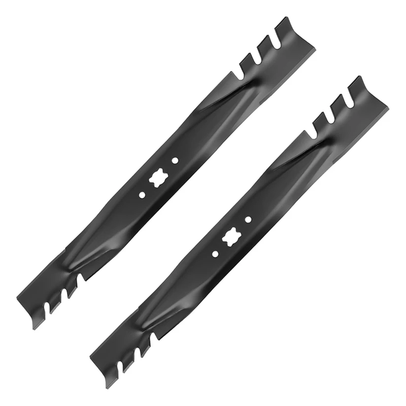 

AT35 942-0741A Mulching Blade For 21Inch Deck, 742-0741A Mower Blade Compatible For Troy-Bilt MTD Cub Cadet Craftsman 2 Pack