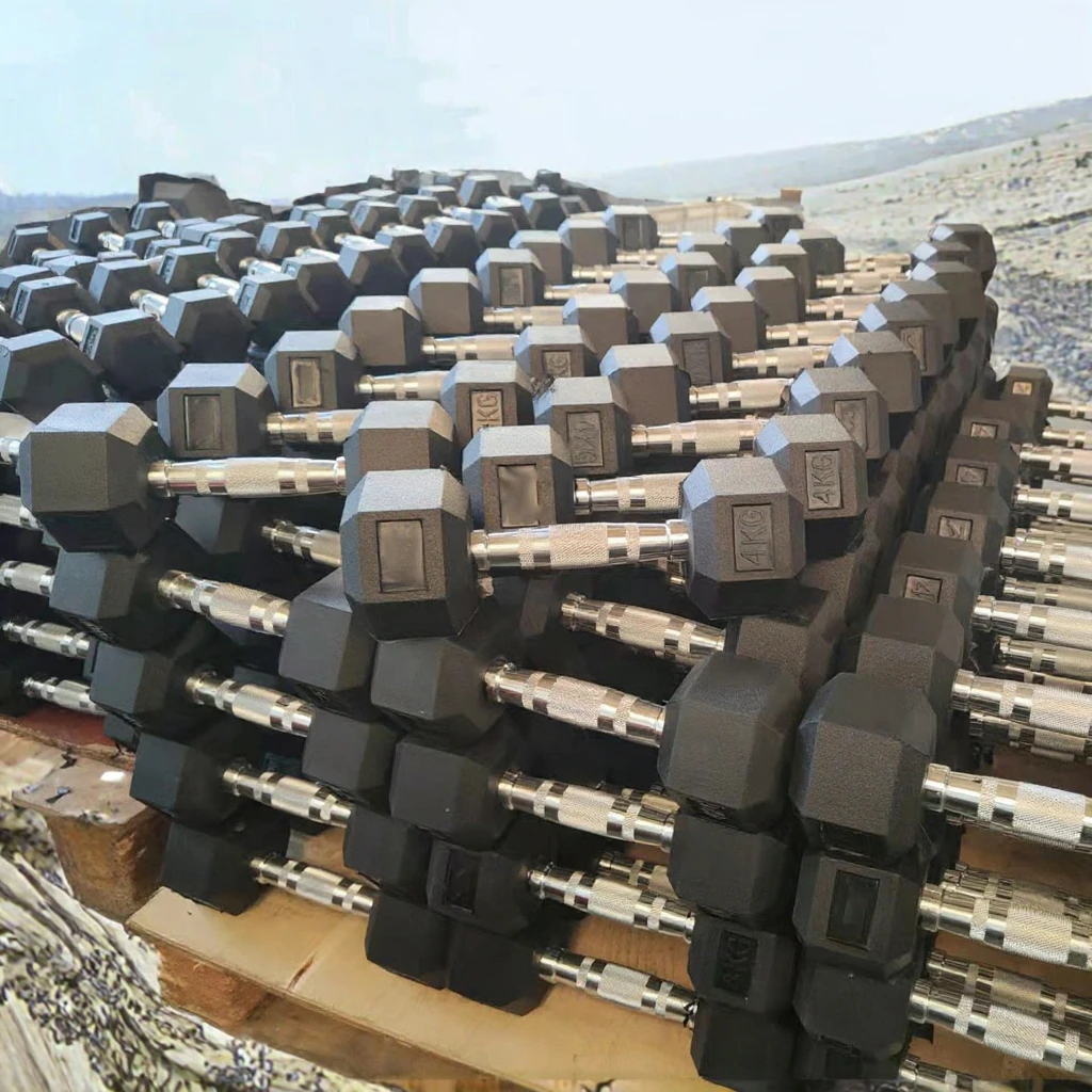 Mancuernas hexagonales de hier - Hex Dumbbell Set reseña y precio