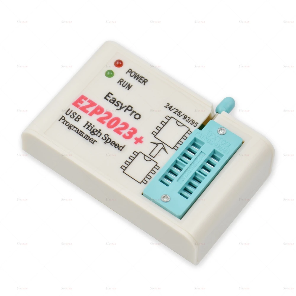 ABJG-EZP2023 USB SPI โปรแกรมเมอร์ 12 อะแดปเตอร์รองรับ 24 25 93 95 EEPROM Flash Bios Compiler สูงสุด