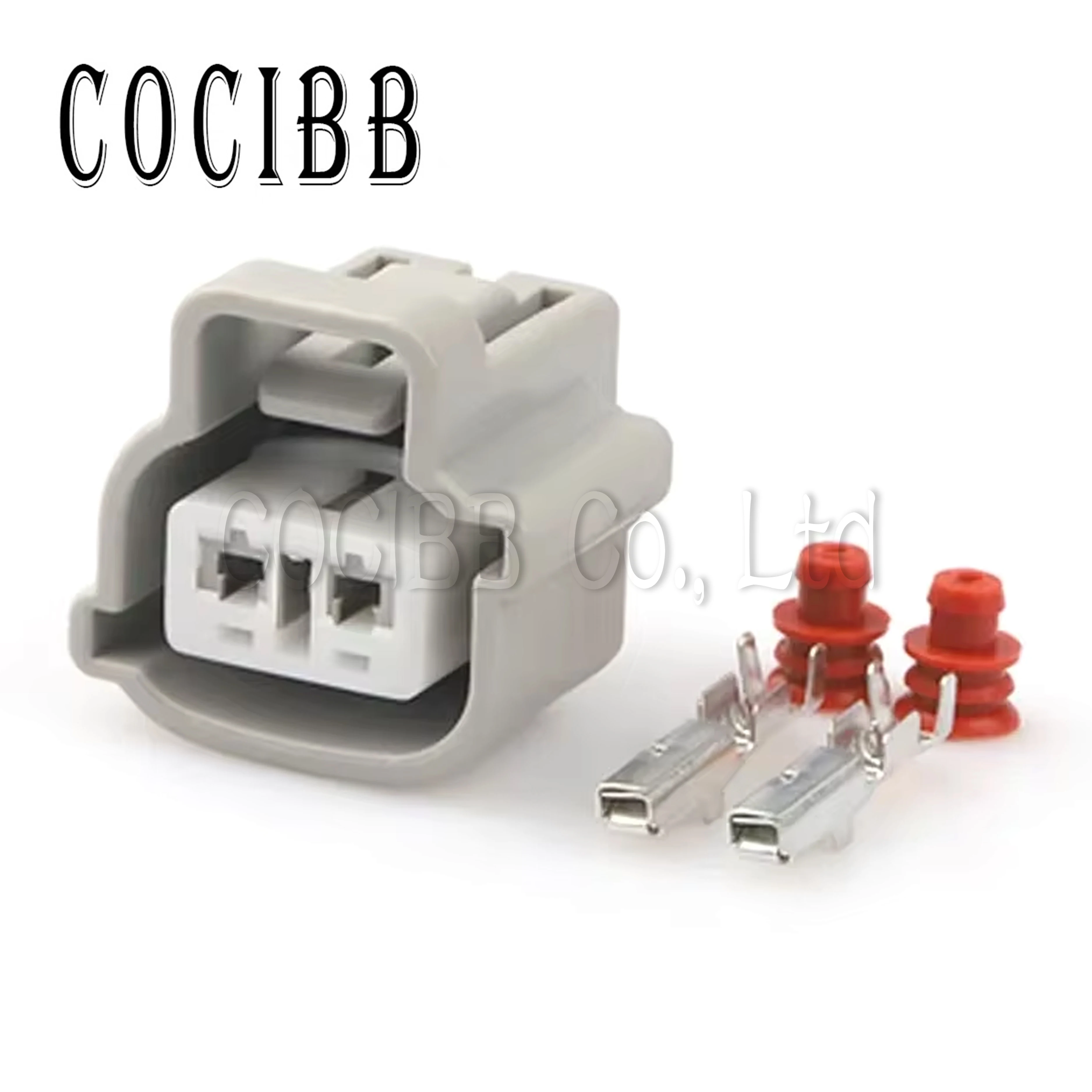 

1 Set 2 Pin Automotive Male Female Waterproof Fog Socket Lamp Wire Plug Car Turn Signal Light Connector For Toyota 90980-11019