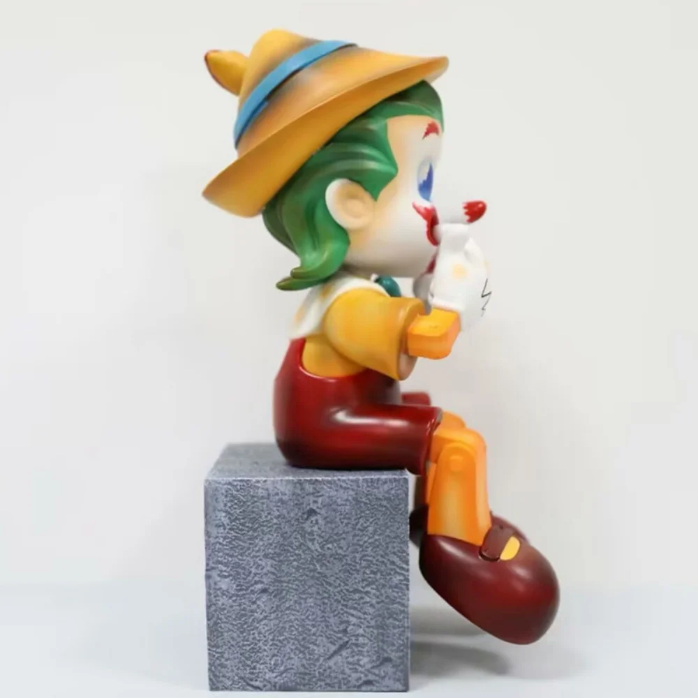 Long Nosed Clown Home Decor Figurines Statues Office Room Desk Decoration Sculptures