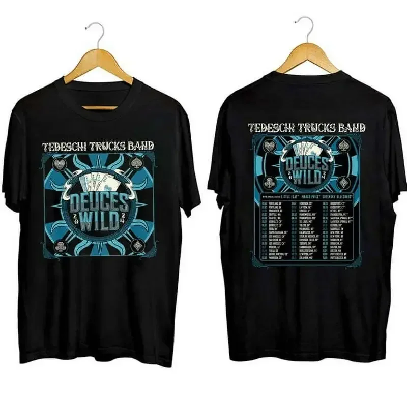 New Tedeschi Trucks Band Tour 2024 All Size T shirt