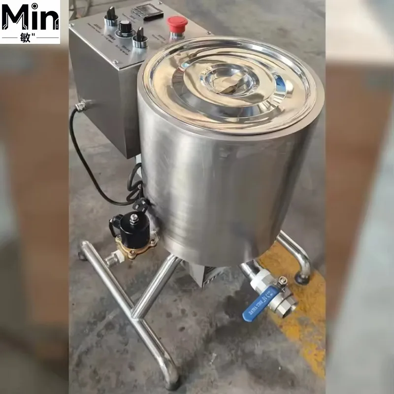 New Stainless Steel Chocolate Ball Mill Efficient Fine Grinding Chocolate Making Machine for Commercial