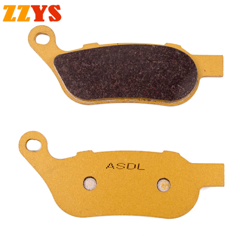 A 458 Ceramic Motorcycle Rear Brake Pads For HARLEY DAVIDSON FXSB Softail Breakout 2016 FXDBC Street Bob LTD