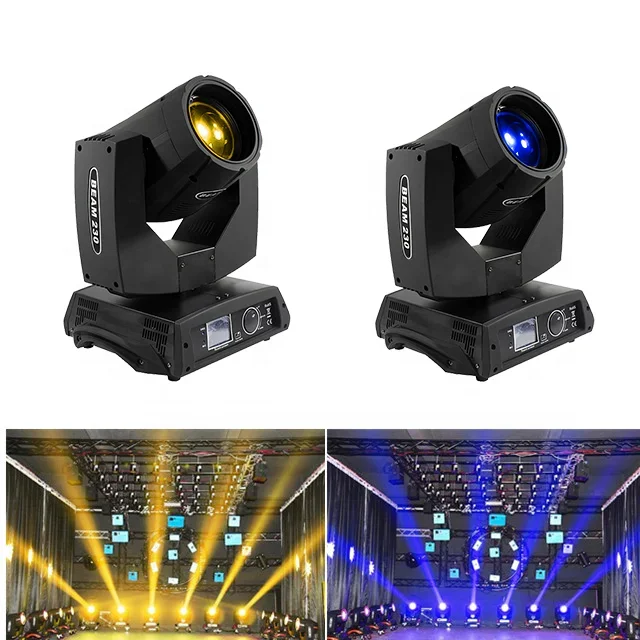 

230W Led Beam Light 2PCS With Flight Case Factory Moving Head 7R Spotlight DMX512 Indoor Culb Disco Stage ing