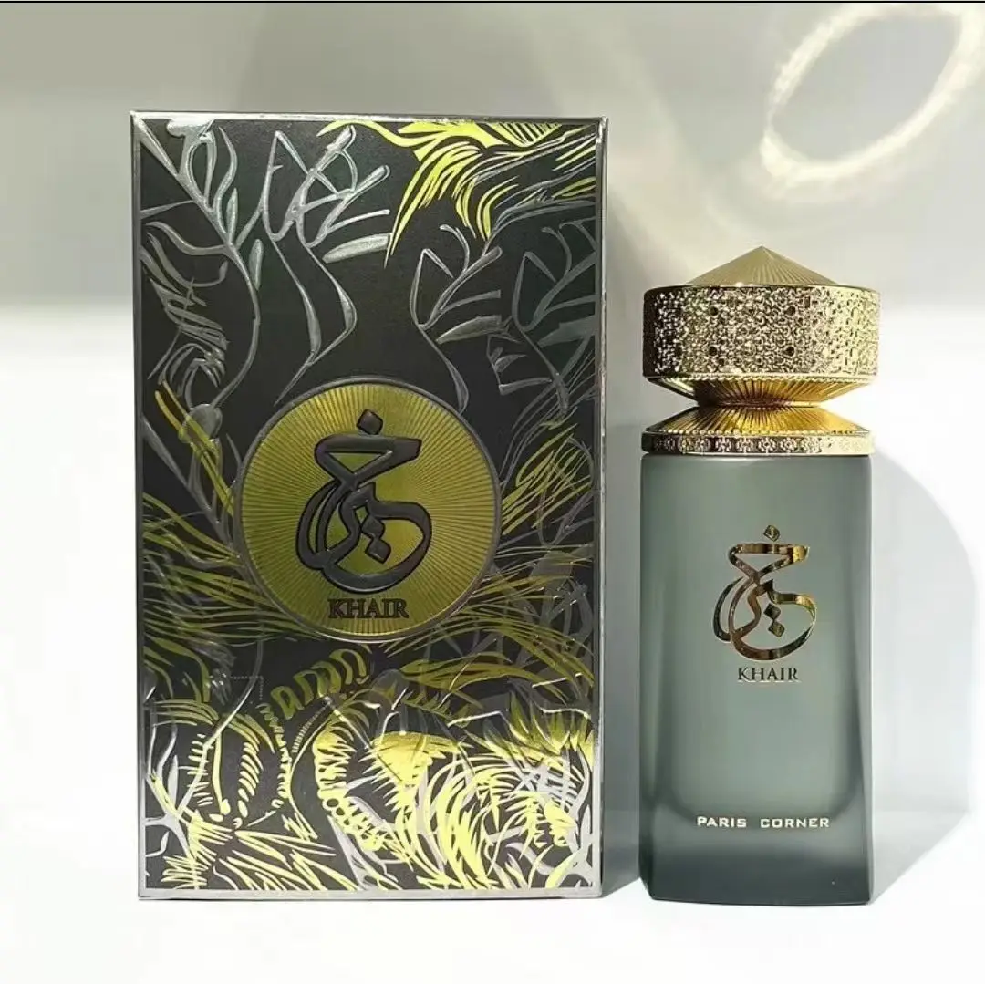 

Парфюм Khair (3,4 унции/100 мл) — стойкий, свежий и очаровательный аромат, подходит для всех случаев и идеальных подарков.