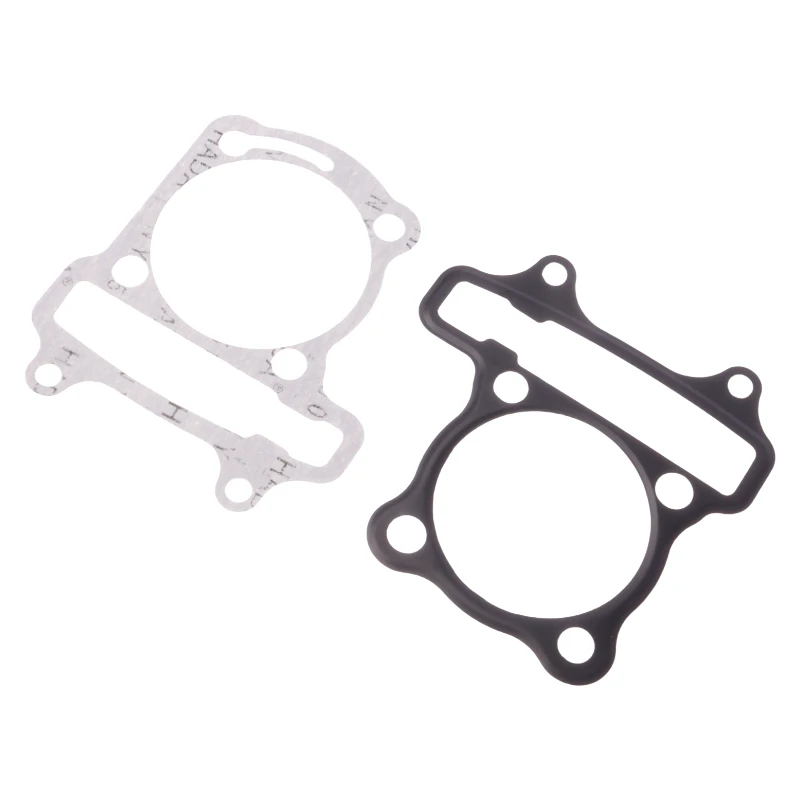 NEW High-Quality GY6 150cc Cylinder Head & Base Gasket Set Compatible with 152QMI 157QMJ 4-Stroke Scooter Moped & ATV Engines
