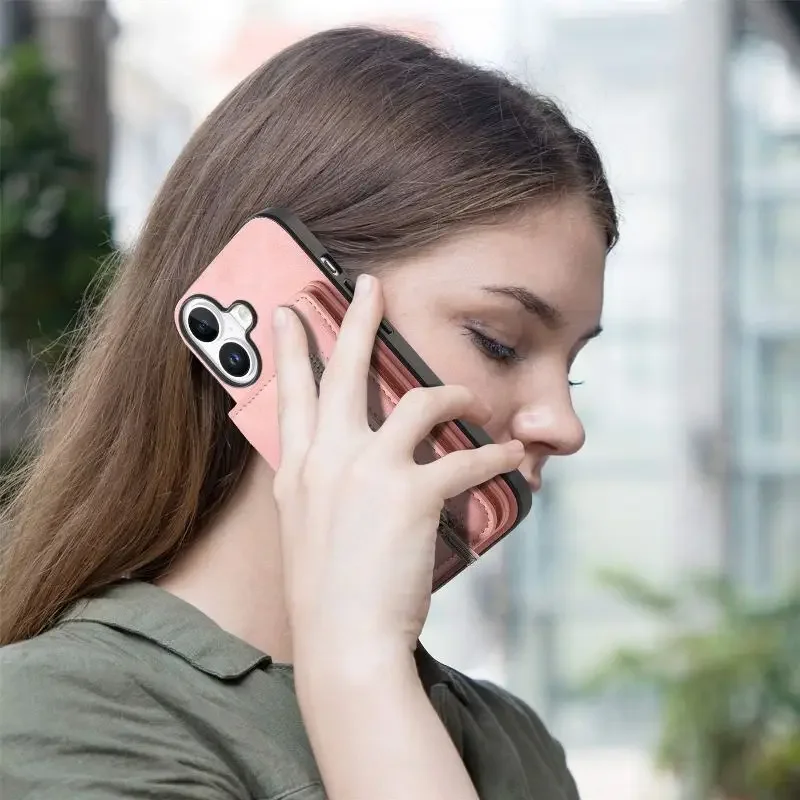 For OPPO A3/A2/A1/A58/A78/Find X8/X7/Reno12 11 Pro/Realme 13 12 11/P1/C65/Narzo 70/60x/N65 Detachable Magnetic Wallet Card Cover