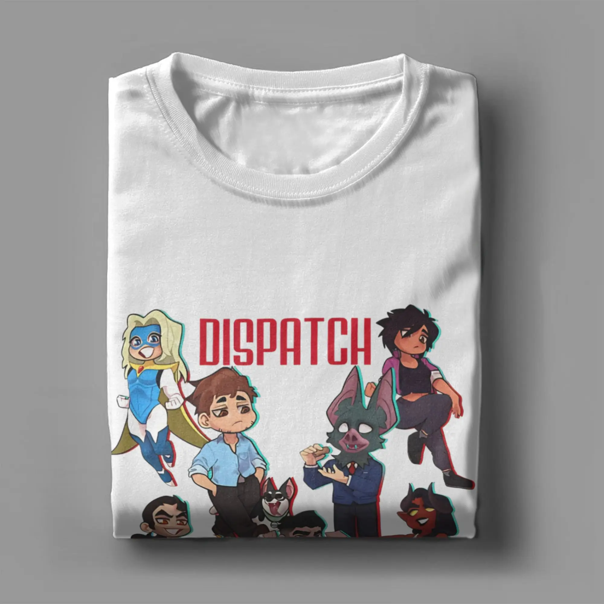 إرسال لعبة أنيمي تي شيرت الرجال 100% القطن روح الدعابة تي شيرت الجولة الرقبة تي شيرت ملابس قصيرة الأكمام حجم كبير #4