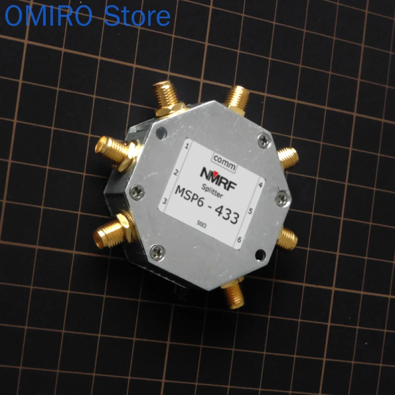 

400-460mhz 0.7m Band ISM Frequency Power Distributor, Six Power Dividers / Combiners, SMA