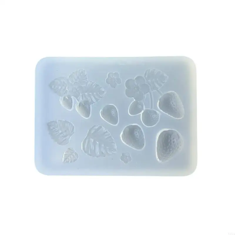 

Y88A Multipurpose Flexible Silicone Mould for Crafting Strawberry Decorations