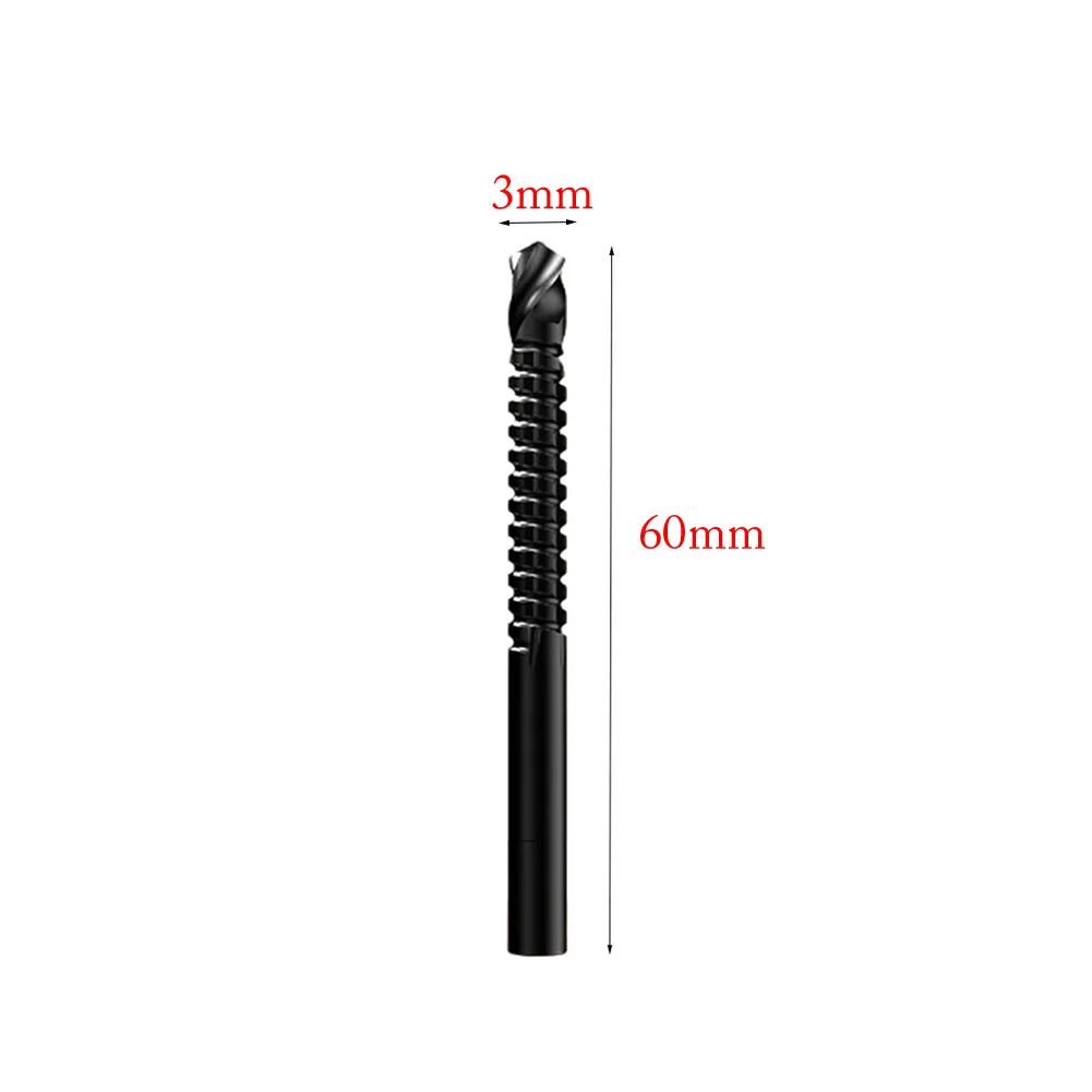 3mm 4mm 5mm 6mm 6.5mm 8mm Serrated Twist Drill Bit for Wood Metal Sheet Drilling with HSS Steel and 135 Degree Point