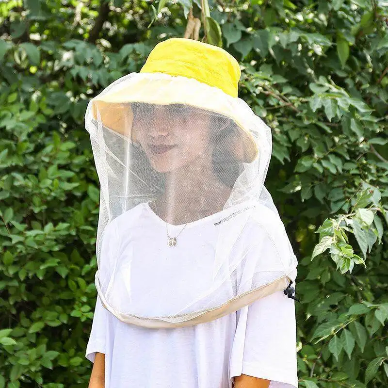 

Spring Summer 2026 New Adjustable Face Mask Travel Anti-Mosquito Allergy Proof Breathable Face Veil for Youth Casual Style