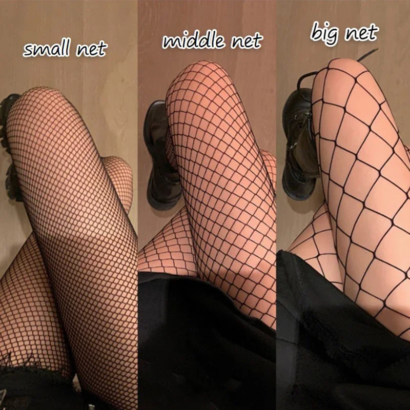 Women Sexy Fishnet Stockings Fish Net Pantyhose Leggings Mesh Nylon Tights Lingerie Skin Thigh High Stocking Hosiery Hot Sell