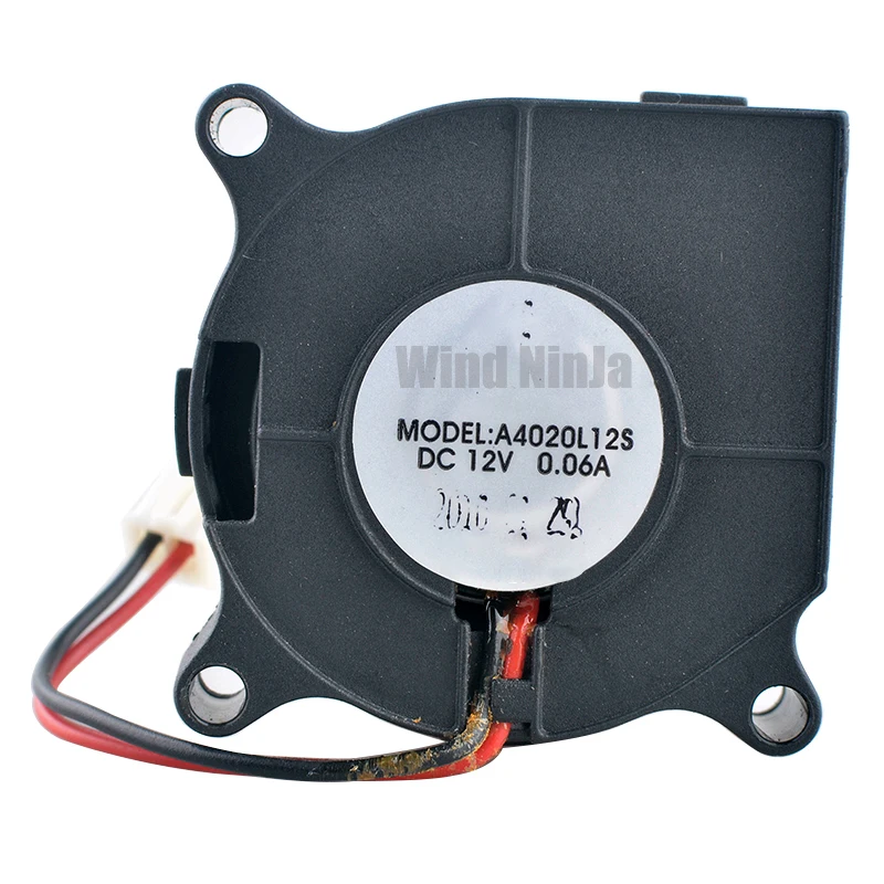 A4020L12S 4cm 40mm Centrifugal Blower Fan 40x40x20mm DC12V 0.06A 2-Pin Cooling Fan for Humidifier And Air Purifier