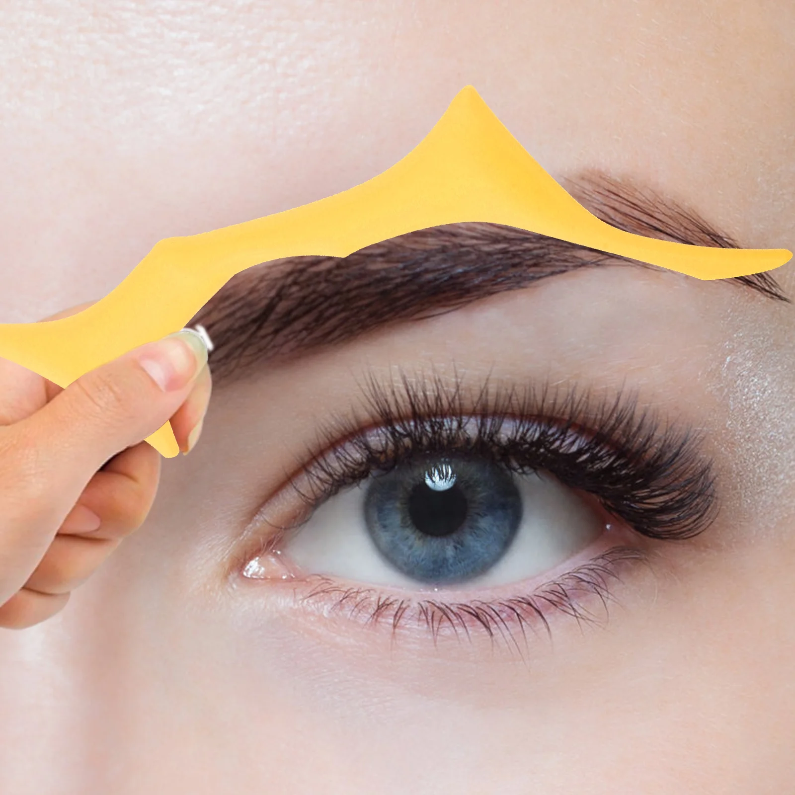 

Beauty Aid Brow Stencil Eyebrow Templates for Women Guide USB Shaping Silica Gel Shaper Miss