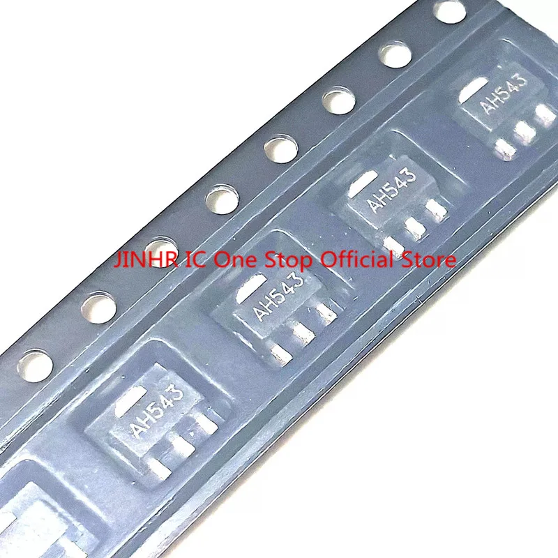 New, 10PCS AH543, SOT-89, Single pole Hall switch circuit