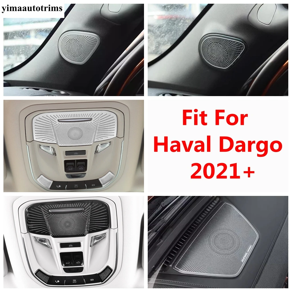 

Pillar A Speaker / Dashboard Audio Sound Horn Frame / Roof Reading Light Lamp Cover Trim Accessories For Haval Dargo 2021 2022