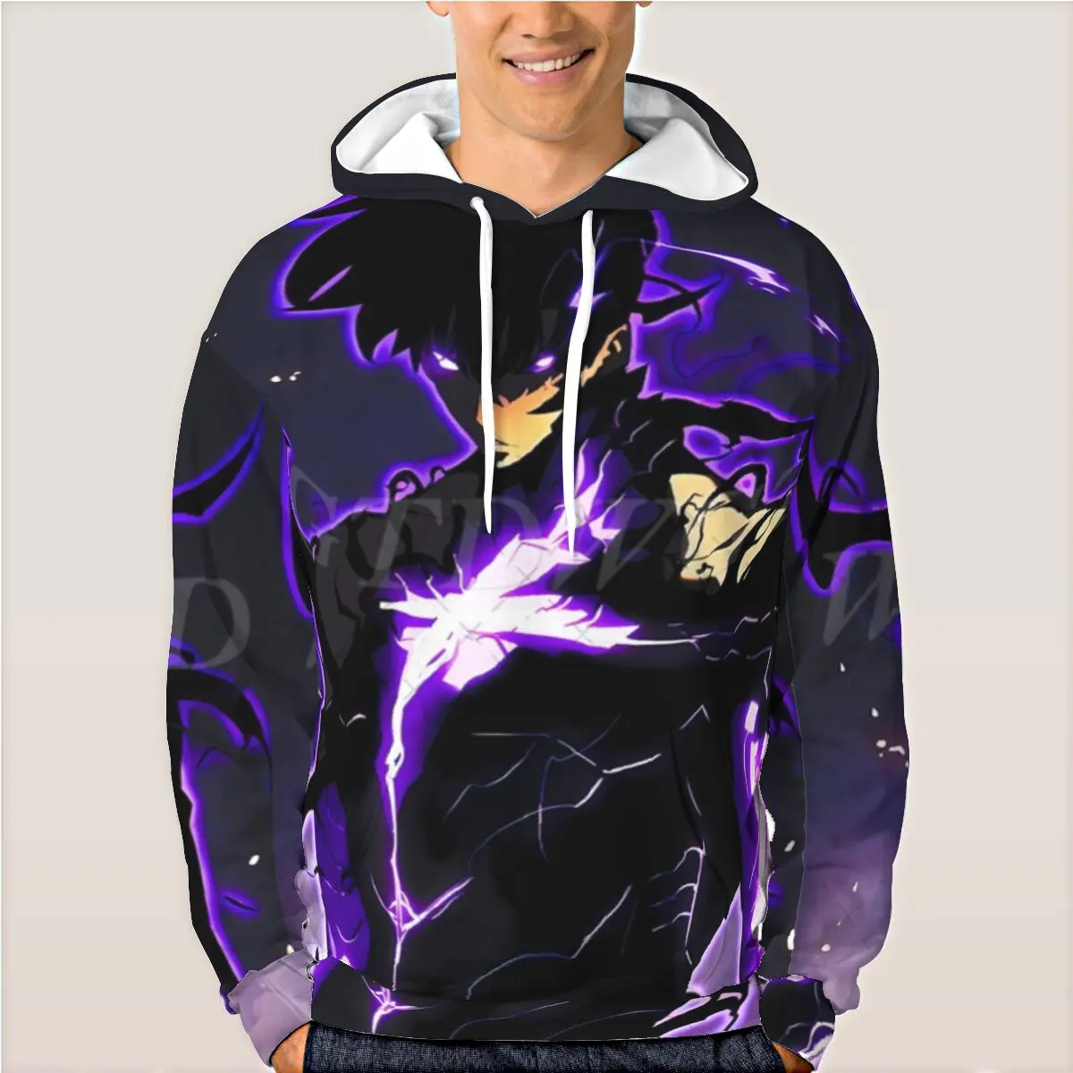 

Hot Sales Anime Solo Leveling 3D Graphic Hoodie Men Women Harajuku Long Sleeve Hoody Casual Cool Designs Sung Jin Woo Sweatshirt