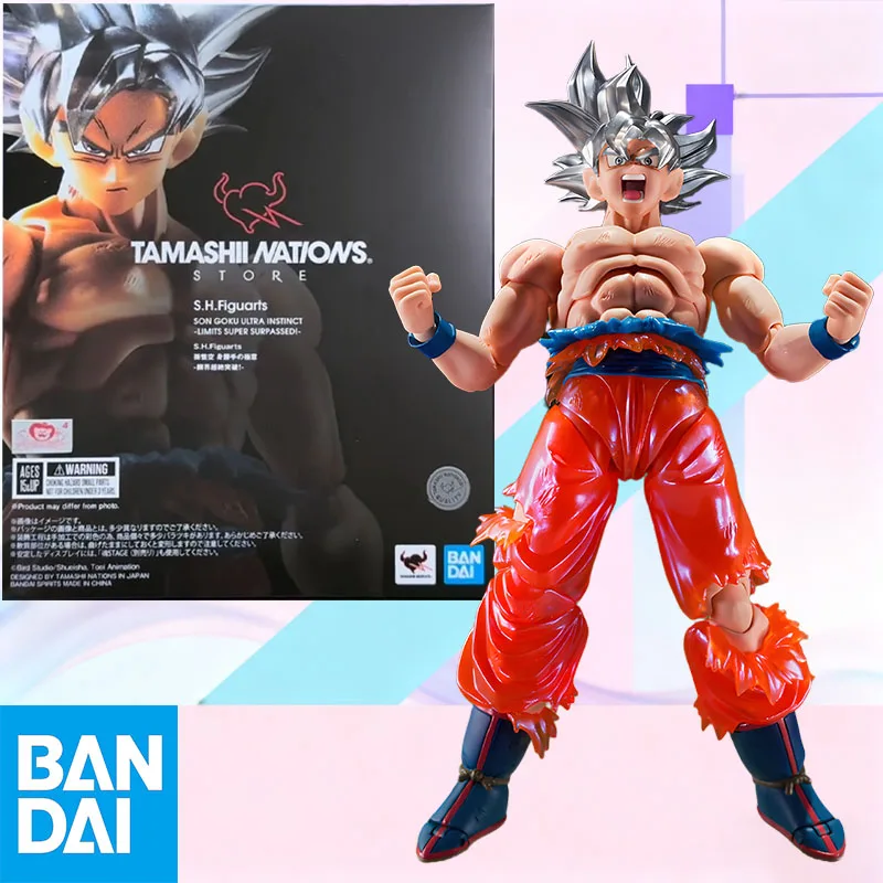 متوفر بانداي الأصلي S.H.Figuarts لعبة دراغون بول سون جوكو الترا LNSTINCL SHF عمل نموذج لجسم هدية للأطفال صندوق رغوة التعبئة والتغليف #1