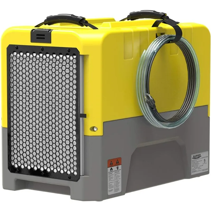 

180 PPD Commercial Dehumidifier with Pump Drain Hose, LGR Dehumidifiers for Basement Warehouse & Job Sites