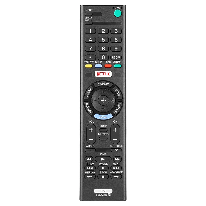 RMT-TX102U RMTTX102U Remote Control Compatible with Sony TV RMT-TX102U RMT-TX100D RMT-TX200U RMT-TX300U RMT-TX200E RMT-TX300E