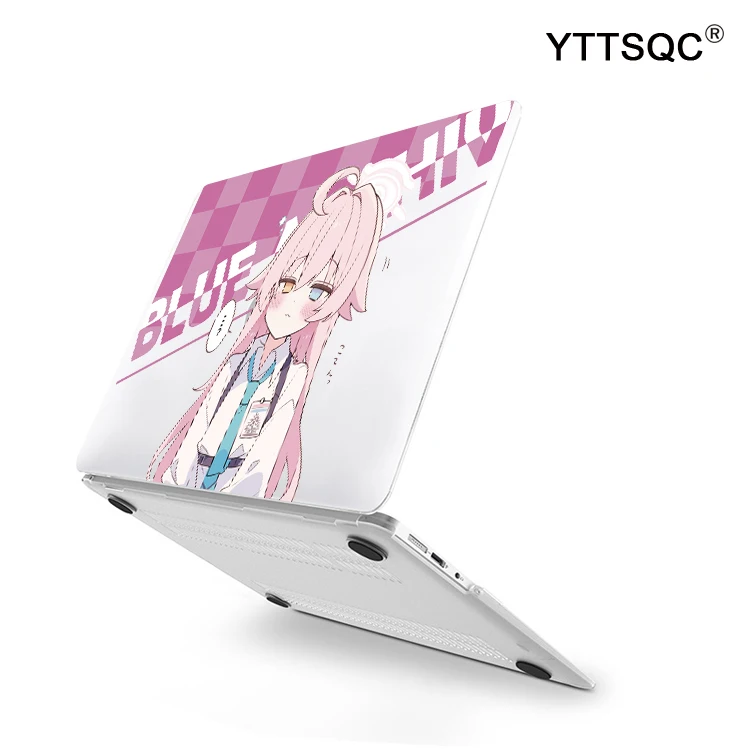 Takanashi Hoshino Anime Blue Archi A3443 For Apple Macbook NEo Air 15 M2 M1 Pro 13 14 16 Mac Hard Shell Retina A2681 A2337 A2338
