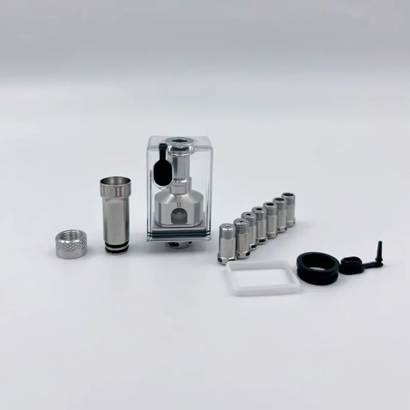 YFTK NT2U RBA Boro Tank Bridge SS316 Vape Atomizer 1/1.2/1.5/2/2/2.5/3/3/3.5/4 BB Billet Box Dot Dotaio Mods replacement coil